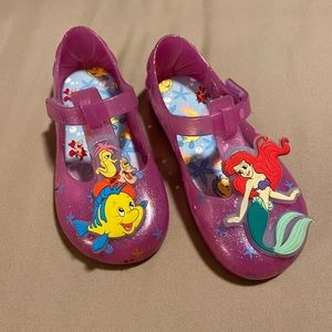 The Littles Mermaid jelly shoes